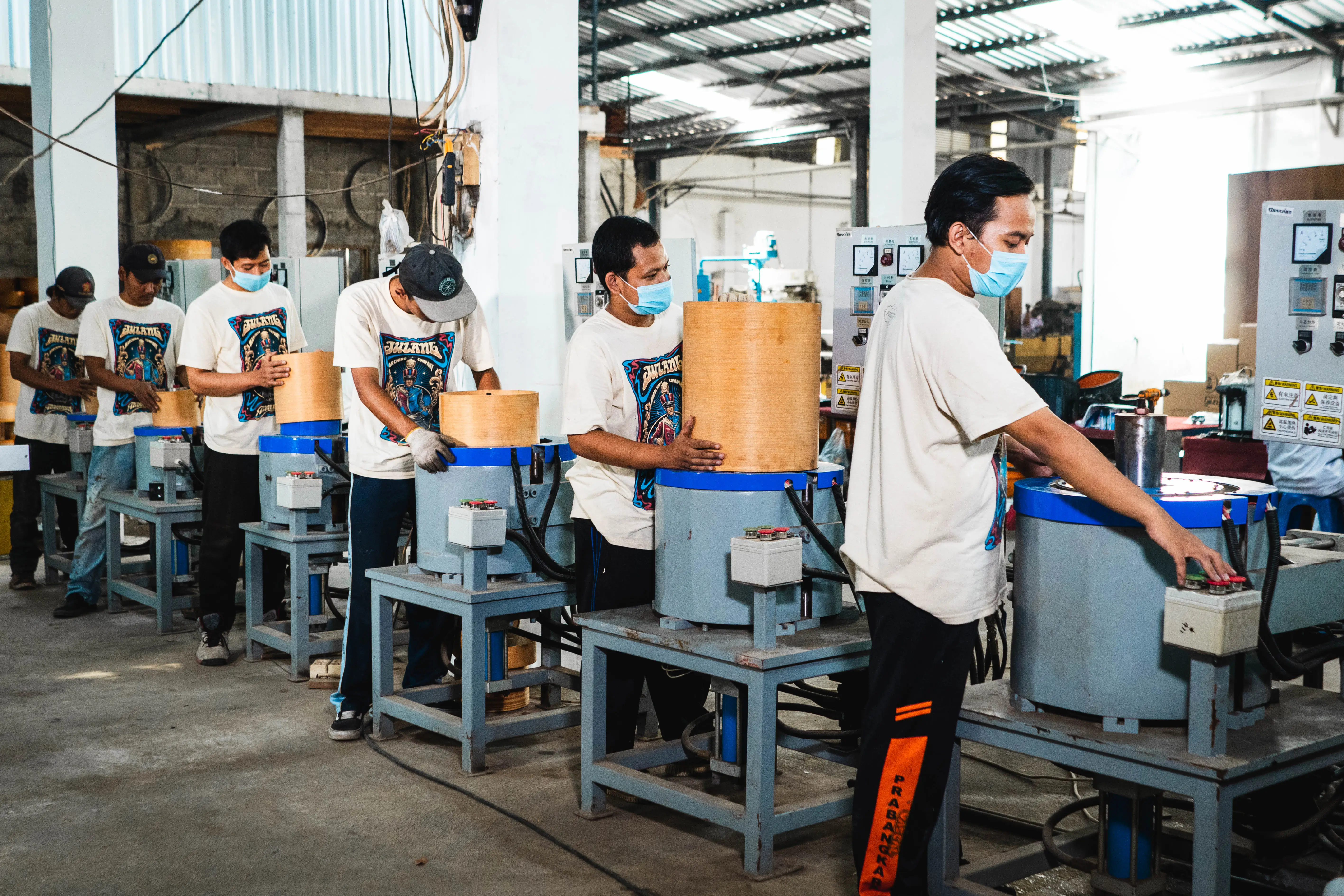 Material drum shell DuraShell Process