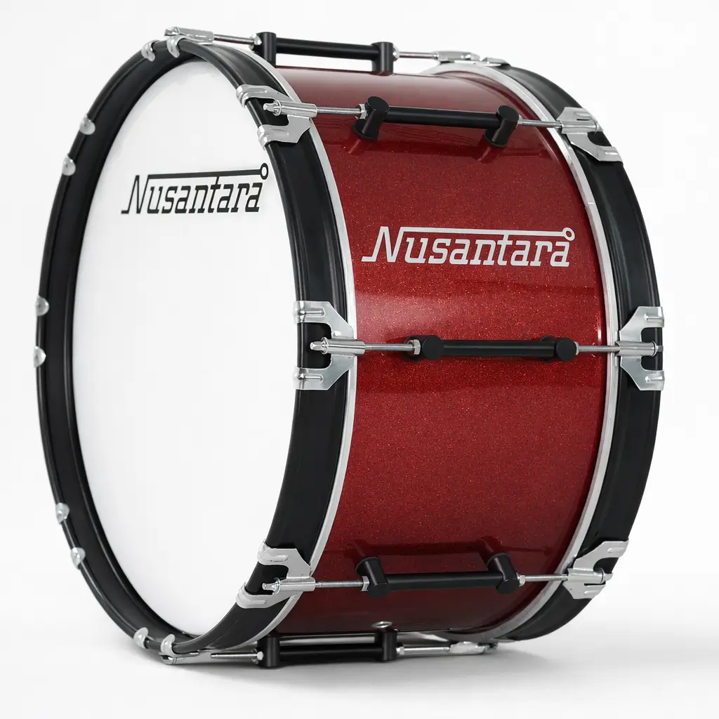 Foto Nusantara Bass Drum - alat marching band